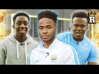 Raheem Sterling Vs KSI Vs Manny  - WOODWORK CHALLENGE | Rule'm Sports