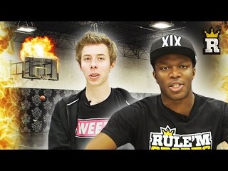 KSI vs Calfreezy: HALF COURT CHALLENGE | Rule'm Sports