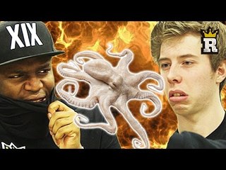 KSI AND CALFREEZY'S SQUID KISS?!? Extreme Shot Challenge | Rule'm Sports
