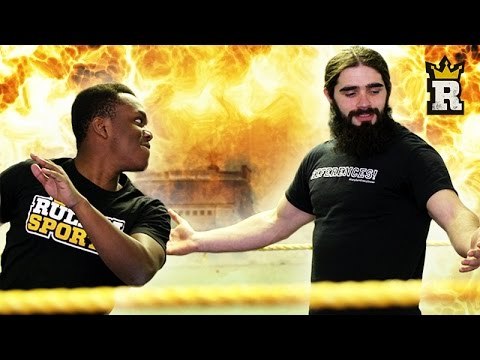 KSI Delivers An RKO!!! | Rule'm Sports