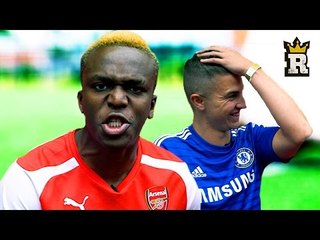 KSI and Hurder Of Buffalo’s Epic Bin Challenge! Community Shield Special | Rule'm Sports