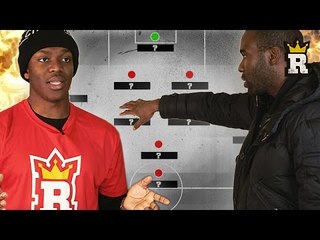 KSI & Fabrice Muamba: All-Time Premier League XI