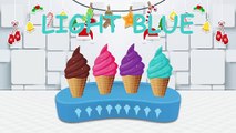 Learning Colors with 3D Soft Ice Cream for Kids Children Toddlers - Colurs for Kids - Songs Kids