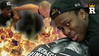 KSI gets choked and dropped - MMA Grappling | Rule'm Sports