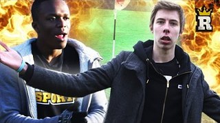 KSI vs. Calfreezy: FootGolf | Rule’m Sports