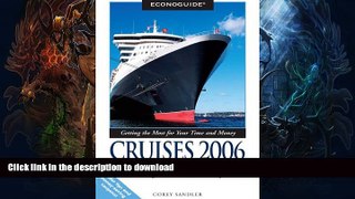 FAVORITE BOOK  Econoguide Cruises, 4th: Cruising the Caribbean, Hawaii, New England, Alaska, and
