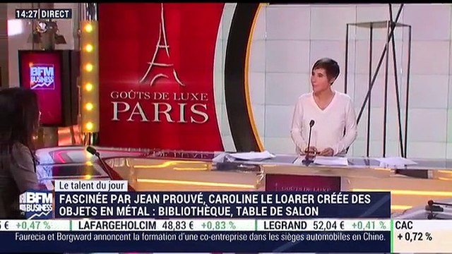 Le Talent du jour: Caroline Le Loarer, ferronnière d'art - 29/11