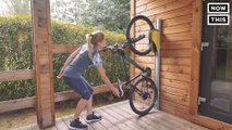 This Vertical Bike Rack Saves Space And Looks Cool