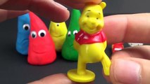 Play-Doh Surprise Eggs with Googly Eyes & Hats Disney Cars Peppa Pig Mickey Mouse Surprise Toys