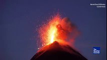 Fuego Volcano Erupts in Guatemala