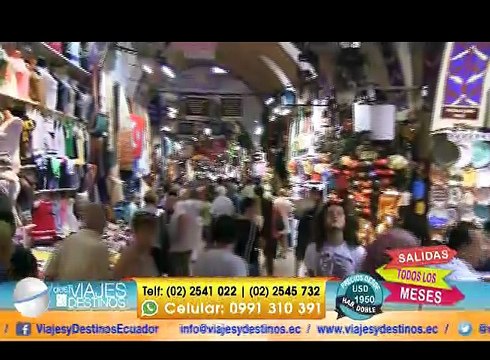 PROGRAMA VIAJES Y DESTINOS SABADO 26 Y DOMINGO 27 DE NOVIEMBRE DEL 2016 (TURQUIA)
