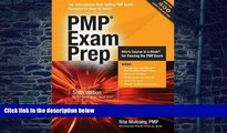 Best Price PMP Exam Prep, Sixth Edition: Rita s Course in a Book for Passing the PMP Exam by Rita