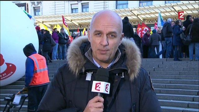 Fonctionnaires : manifestation des agents de la fonction publique à Paris