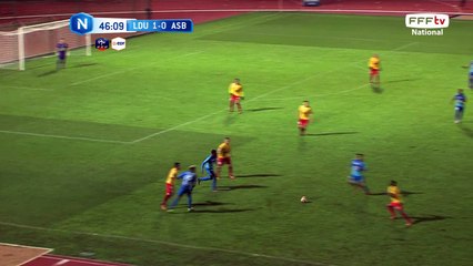 Superbe conduite de balle