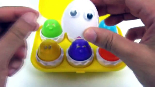 Lean Colors with surprise Eggs Toys | color lesson for Kids online 2017