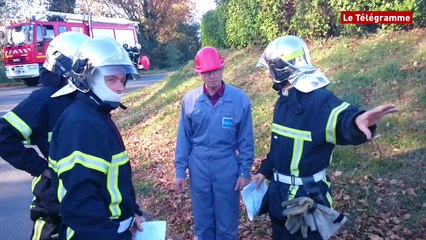 Risques chimiques. Un exercice chez Meralliance à Quimper (Le Télégramme)