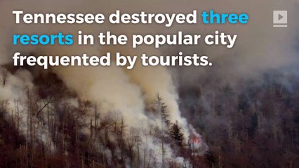 Multiple resorts destroyed in devastating Gatlinburg fire
