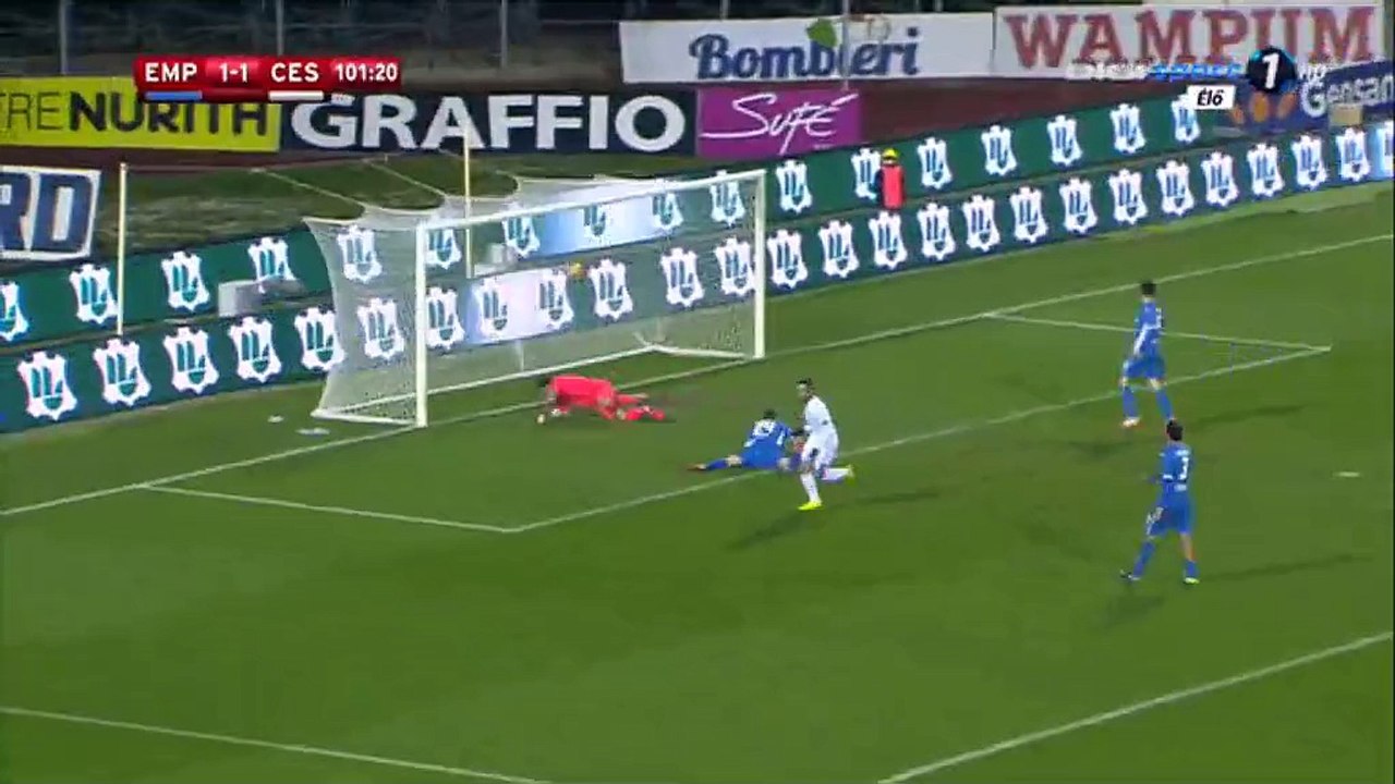 Alejandro Rodriguez Goal HD - Empoli 1-2 Cesena - 29.11.2016