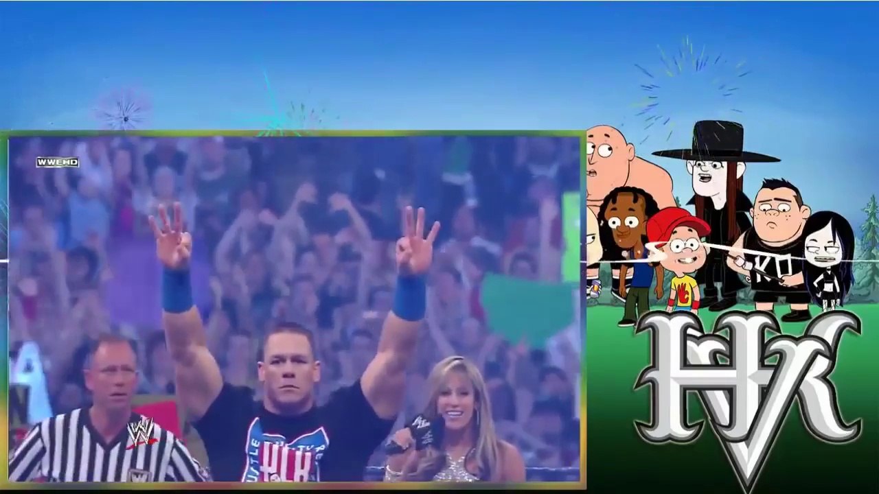 WWE Wrestlemania 25 John Cena vs Big Show vs Edge 720p HD