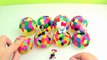 8 Play-Doh Surprise Toys Eggs Peppa Pig Minions Mickey Mouse Hello Kitty Minnie Mouse