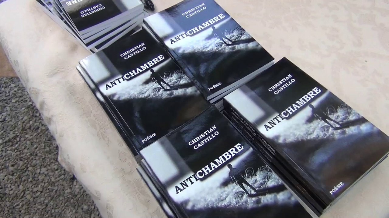 Dédicace du livre "Antichambre" à L'Autre Ruche