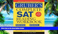 Best Price Gruber s Complete SAT Reading Workbook Gary Gruber For Kindle