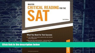 Best Price Master Critical Reading for the SAT (Peterson s Master Critical Reading for the SAT)