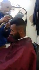 best Strange Hair cutting by Hairdresser