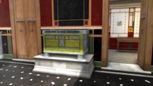 Walk around in a 3D splendid house from the ancient Pompeii