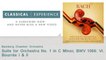 Johann Sebastian Bach : Suite for Orchestra No. 1 in C Minor, BWV 1066: VI. Bourrée I & II