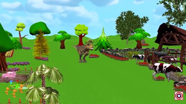 3D Dinosaurs Finger Family Nursery Rhymes | Spiderman Vs Dinosaur Cartoons Finger Family Rhymes