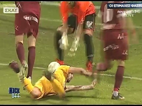 Αστέρας Τρίπολης-ΑΕΛ 1-1 2016-17 Επίμαχες φάσεις (Kick off-Σκάι)