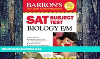 Price Barron s SAT Subject Test Biology E/M with CD-ROM (Barron s SAT Subject Test Biology E/M