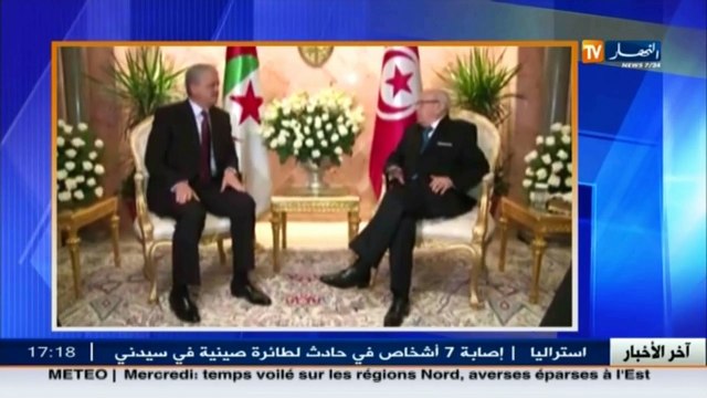 تونس: السبسي يستقبل سلال على هامش الندوة الدولية للإستثمار تونس 2020