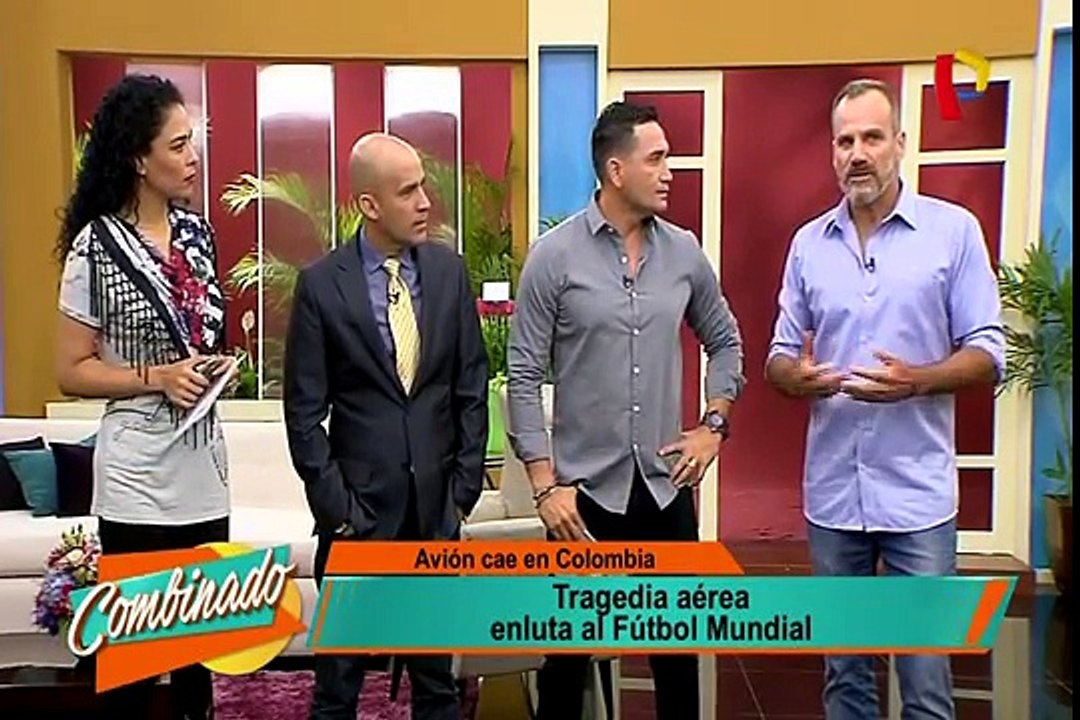 Combinado: Ricardo Montoya y Omar Ruiz de Somocurcio con los últimos detalles de la tragedia del Chapecoense