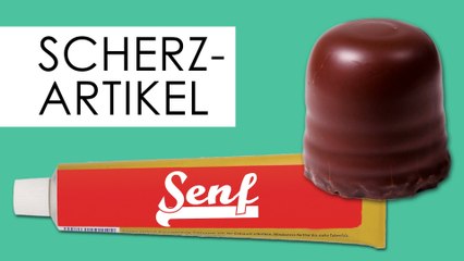 Senf im Schokokuss! Lebensmittel als Scherzartikel - Mach's dir selbst