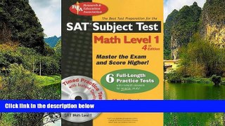 Online The Editors of REA SAT Subject Testâ„¢: Math Level 1 w/CD (SAT PSAT ACT (College Admission)