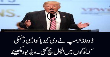 Donald Trump broke relation with Cuban