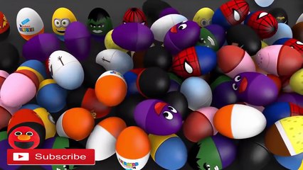 Learn Colors with Surprise Eggs Prank 3D for Kids Toddlers Color Balls Smiley Face