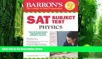Best Price Barron s SAT Subject Test Physics Robert Jansen On Audio