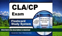 FAVORIT BOOK CLA/CP Exam Flashcard Study System: CLA/CP Test Practice Questions   Review for the
