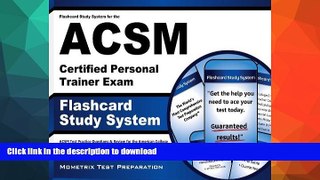FAVORIT BOOK Flashcard Study System for the ACSM Certified Personal Trainer Exam: ACSM Test