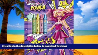 Buy Mary Man-Kong It s Sparkle Time! (Barbie in Princess Power) (Color Plus Crayons and Sticker)