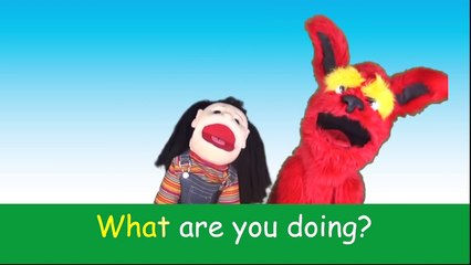 What Are You Doing? Song 1 | Action Verbs Set 1 | Learn English Kids