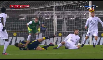 Roberto Inglese Goal HD - Chievo 2-0 Novara - 29.11.2016