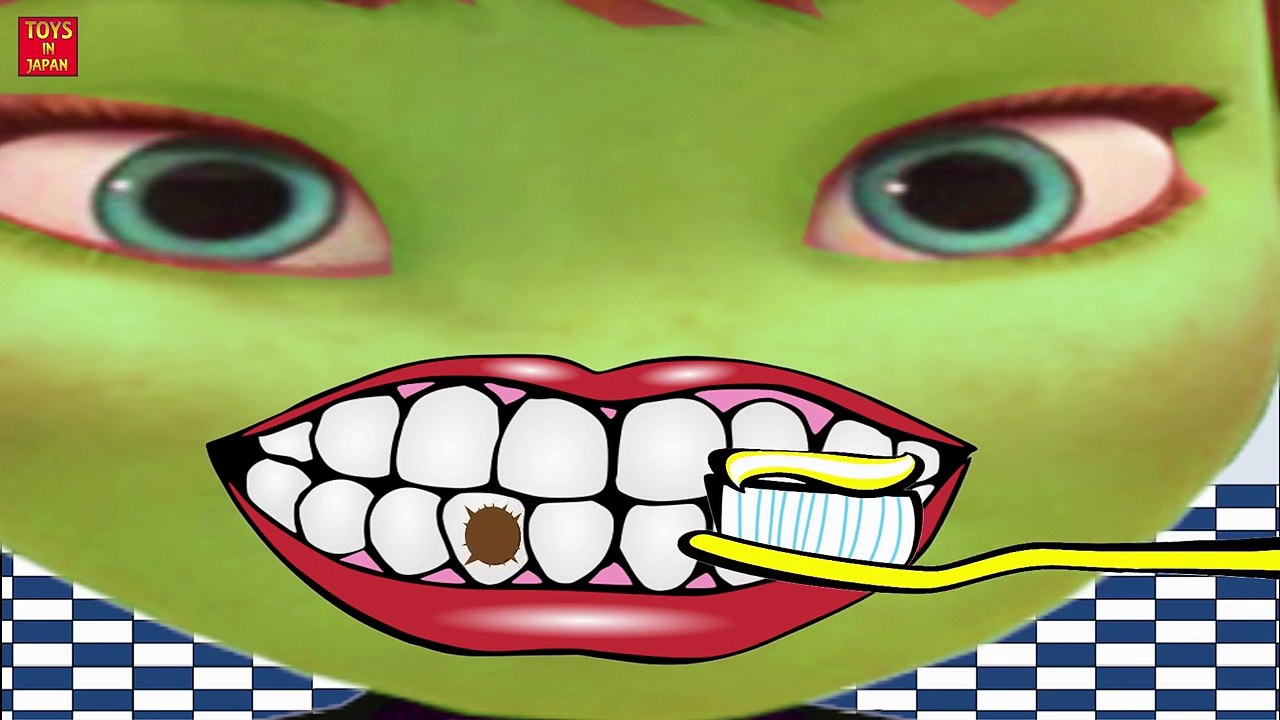 Lets Brush Teeth With FROZEN HULK ELSA HULK, HANS HULK, ANNA HULK, KRISTOFF HULK, OLAF HULK & MORE
