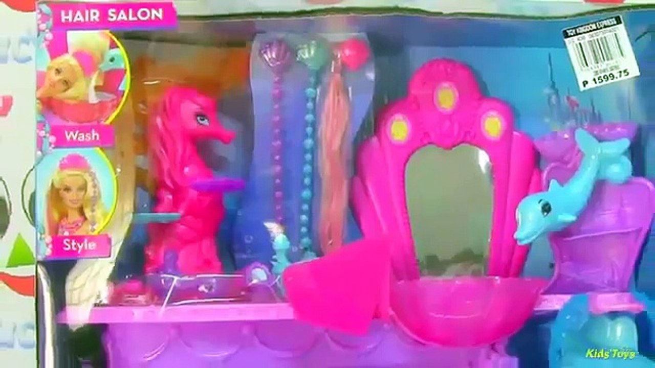 Barbie the Pearl Princess Hair Salon Barbie Doll Collection
