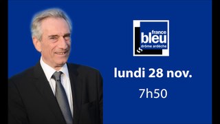 Invité de la rédaction (France Bleu Drôme Ardèche, 28 novembre 2016)