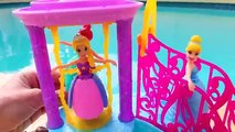Disney Princess Petal Float Princess Ariel Rapunzel Belle Cinderella Little Mermaid Bath Toy
