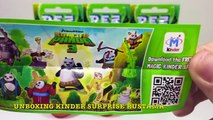 Кунг-Фу Панда 3 Киндер Сюрпризы и Игрушки ПЕЦ,Toys PEZ Kung Fu Panda 3 & Kinder Surprise eggs